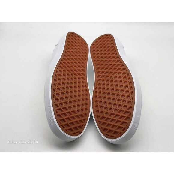 Vans‎ Classic Slip On VN000EYEX1 Wom Shoes Sneakers White Skate Size 8.5 - Picture 7 of 10